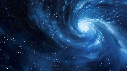 Wall Mural - Spiral_Outer_Space_background