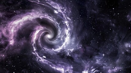 Wall Mural - Spiral_Outer_Space_background