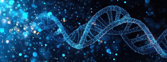Wall Mural - dna medical cell background health life biology chromosome genetic gene. helix dna medical human cel