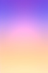 Wall Mural -  Light Pastel Gradient Background in Yellow and Purple Hues