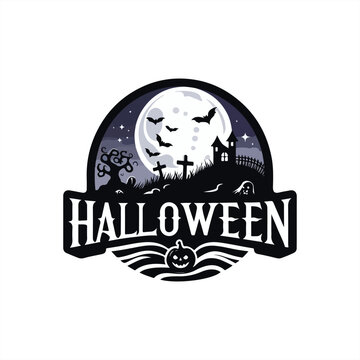 Will do happy halloween logo design