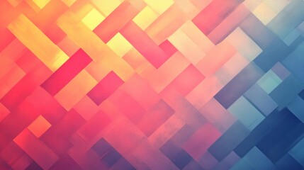 Wall Mural - Abstract Geometric Wallpaper