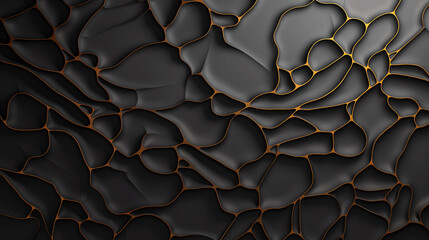 Wall Mural - a black and gold background with a lot of texture