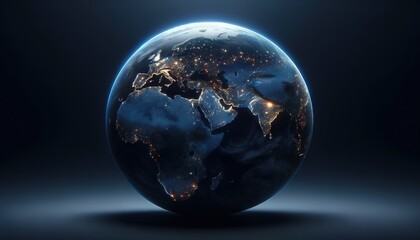 earth in the night