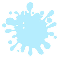 Poster - Vector abstract complex shape, fluid blotch spot image as template for background. Dynamical colored rounded backdrop.