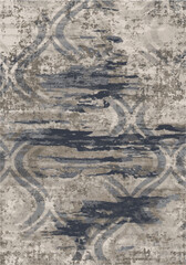 Canvas Print - Abstract grunge damask carpet pattern