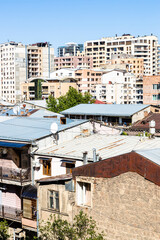 Wall Mural - various houses in residential district inyerevan