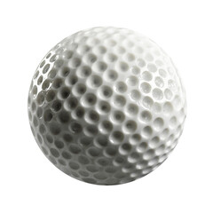 Golf Ball isolated on a transparent background