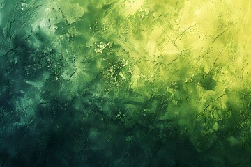 Poster - Abstract Green Textured Background with Gradient Shades