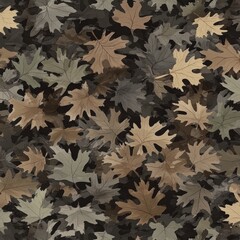 the leaf camouflage pattern is a real background of abundance of plants.