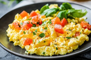 Poster - vegetable scrambled eggs