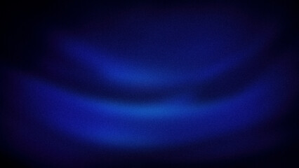 Wall Mural - deep blue gradient with subtle grainy texture and smooth flowing curves, perfect for digital backgro