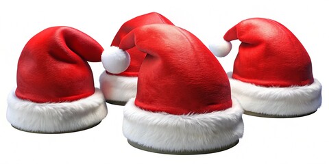 Sticker - pair of santa claus hats