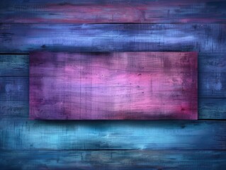 Canvas Print - abstract painted wooden background with vibrant colors