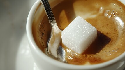 Poster - Sugar Cube in Espresso