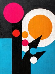 Wall Mural - abstract geometric shapes and patterns