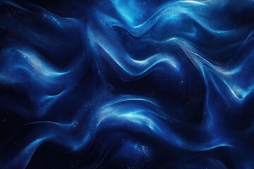 Poster - Abstract Black and Blue Background