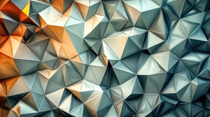 Low Polygon Triangle Pattern Backdrop