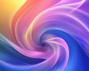 Poster - Colorful gradient swirl abstract mesh backdrop