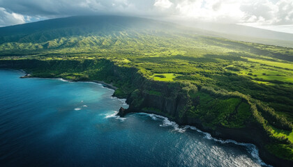 Wall Mural - Maui, Hawaii, tropical island, paradise, ocean, vacation photo, typical place