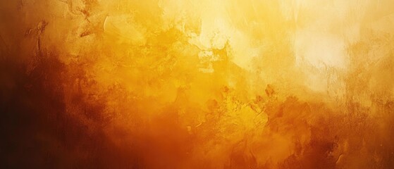 Poster - Abstract backdrop featuring a blend of yellow and brown hues