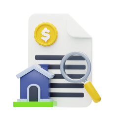 Poster - 3D Unlock Investment Potential Through Asset Valuation. 3D Icon
