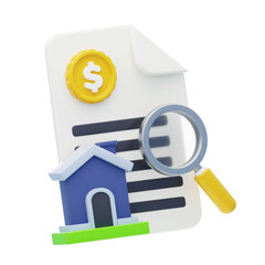 Poster - 3D Unlock Investment Potential Through Asset Valuation. 3D Icon