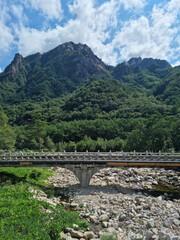 Canvas Print - This is the scenery of Seorakan peak and national park.