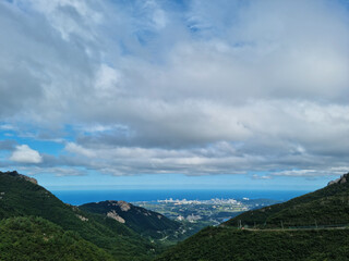 Canvas Print - This is the scenery of Seorak Mountain, South Korea.