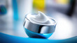 © Worakit - Luxurious cream in sleek container, perfect for skincare routines. This image captures essence of beauty and self care, inviting sense of indulgence and rejuvenation