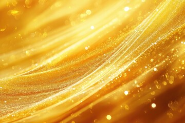 Vibrant abstract golden backdrop with shimmering glitter Beautiful illustration