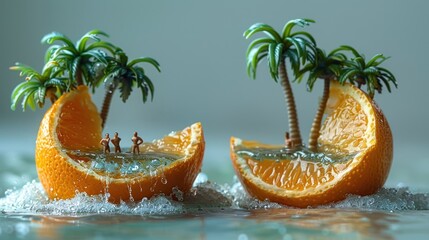 Miniature Island Paradise