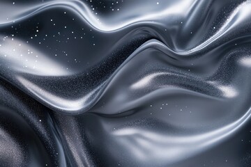 Poster - Vibrant abstract background in grey with shimmering glitter