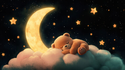 Poster - Teddy Bear Dreams.