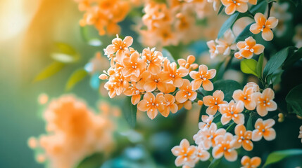 Sticker - Orange Blossom Cluster.