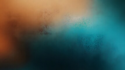 Grainy noisy texture, featuring a dark moody teal, turquoise, and aquamarine gradient. Ideal for poster backgrounds, banners, and creative projects with a bold, vintage feel