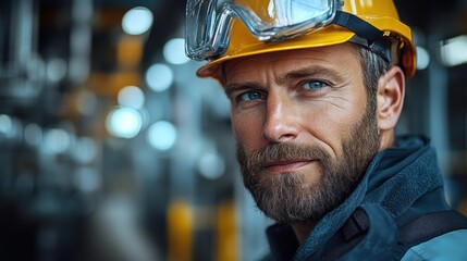 Industrial Worker Portrait