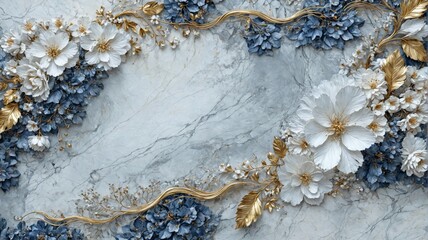 Wall Mural - Digital art piece that appears to be close-up Intricate Glaze Me