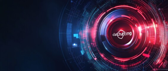 Poster - Digital Technology Concept Illustration