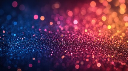 Wall Mural - Sparkling Lights Abstract Background