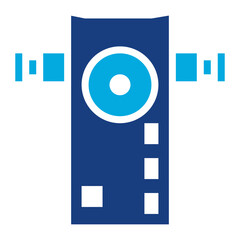 Poster - Filament Sensor icon vector image. Can be used for Additive Maufacturing.