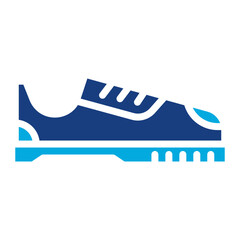 Sticker - Climbing Shoes icon vector image. Can be used for Rock Climbing.