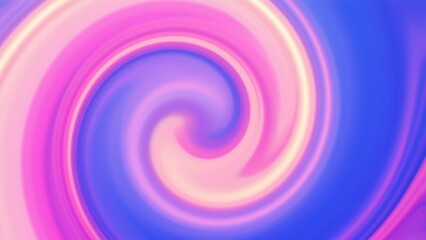 Wall Mural - A swirl of pastel colors with a spiral design in the center