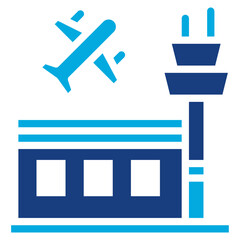 Sticker - Airport icon vector image. Can be used for Airplane.