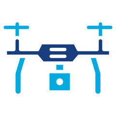 Wall Mural - Drone icon vector image. Can be used for Airplane.