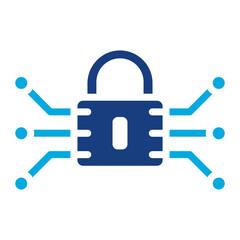 Wall Mural - Secure connection icon vector image. Can be used for Information Security.