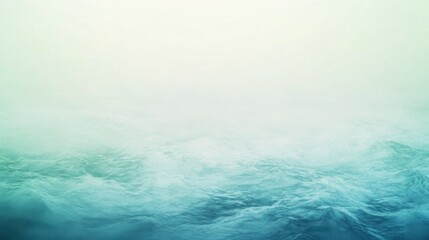 Aufkleber - A gradient background from blue to green with a soft, dreamy transition, ideal for minimalist and elegant designs.