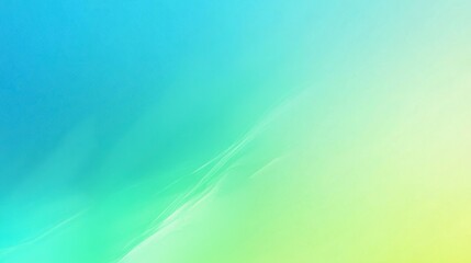 Aufkleber - A gradient background with a cool transition from aqua blue to bright green, creating a fresh and lively visual effect.