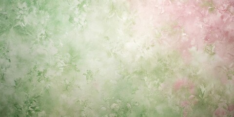 Wall Mural - Ghostly natural textures and light in wallpaper featuring pinks and greens