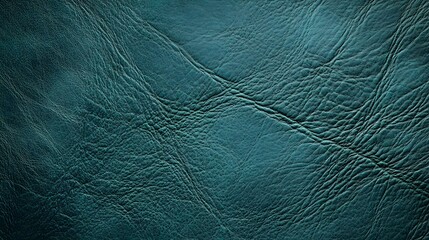 Teal Leather Texture Background